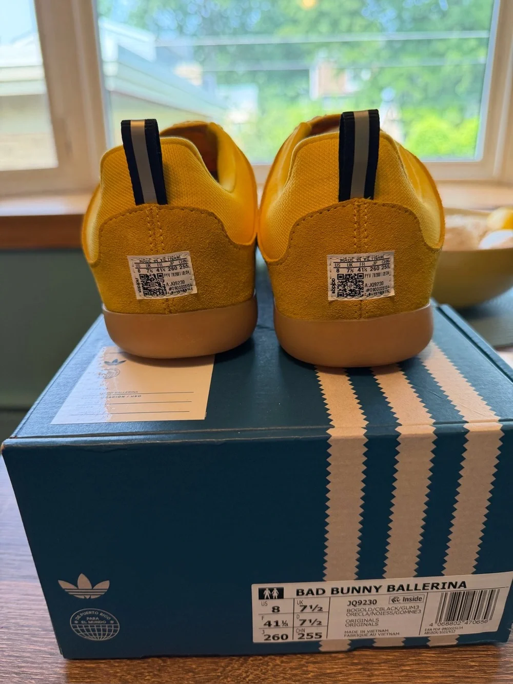 Adidas Ballerina Bad Bunny Bold Gold